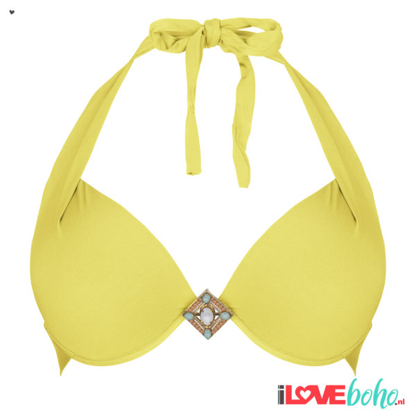 BOHO bikini top - supreme - yellow