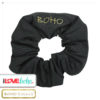 BOHO accessoires – scrunchy – onyx zwart