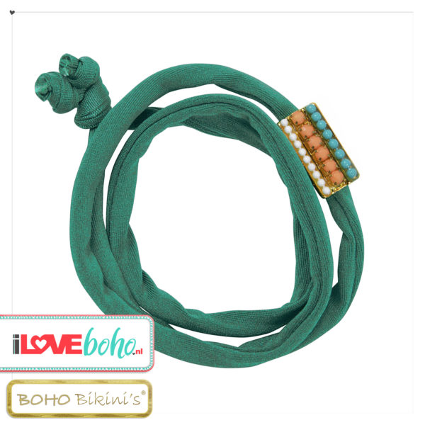 BOHO accessoires – armband – jade groen