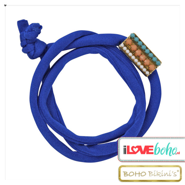 BOHO accessoires – armband – lapiz blauw
