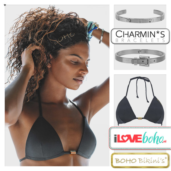 Charmin 's bracelet – ceinture – steel