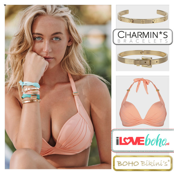 Charmin 's bracelet – ceinture – goud